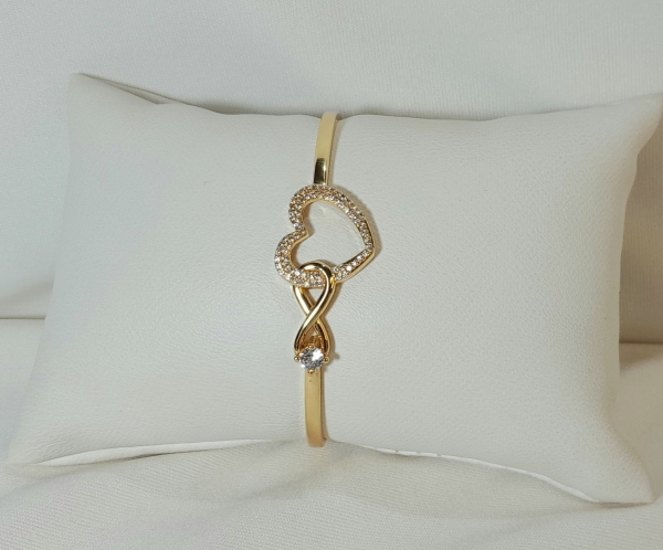 BRACELETE CORAÇÃO INFINITO - Imagem 3