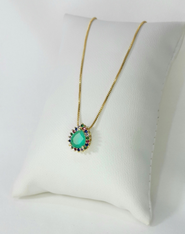 COLAR GOTA VERDE - Imagem 3