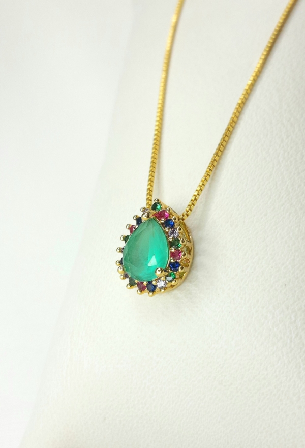 COLAR GOTA VERDE - Imagem 2