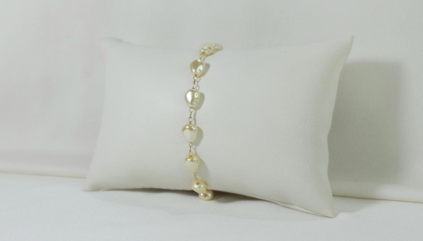 PULSEIRA PÉROLAS ASSIMÉTRICAS - Imagem 3