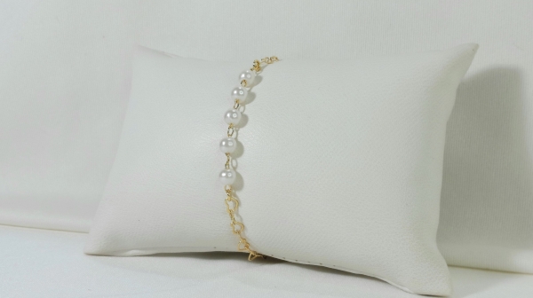 PULSEIRA PÉROLAS PEQUENAS - Imagem 2