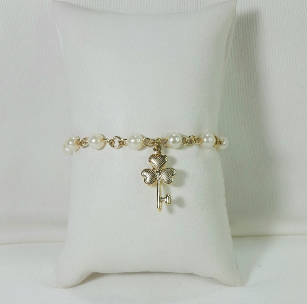 PULSEIRA PÉROLAS CHAVE - Imagem 2