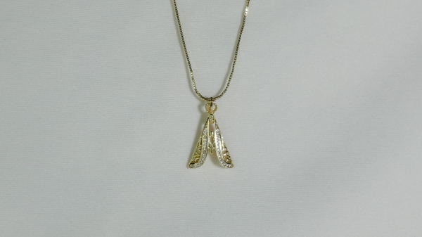 COLAR NOSSA SENHORA APARECIDA CRISTAL