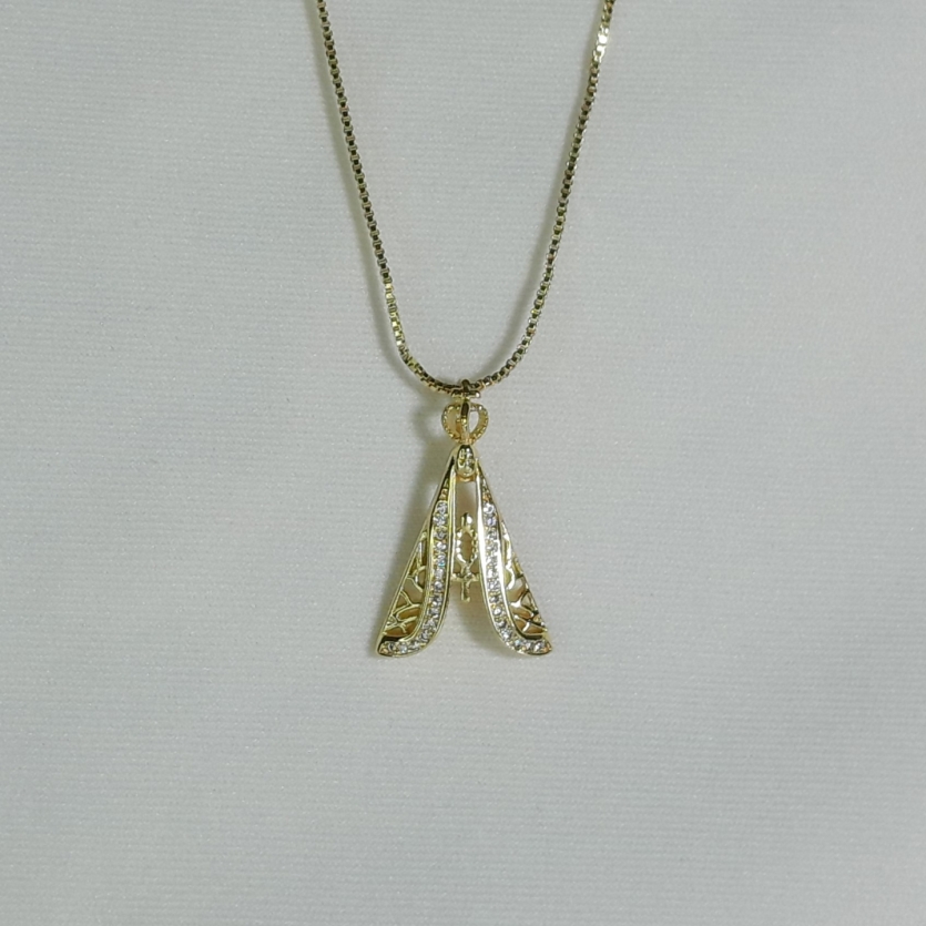COLAR NOSSA SENHORA APARECIDA CRISTAL