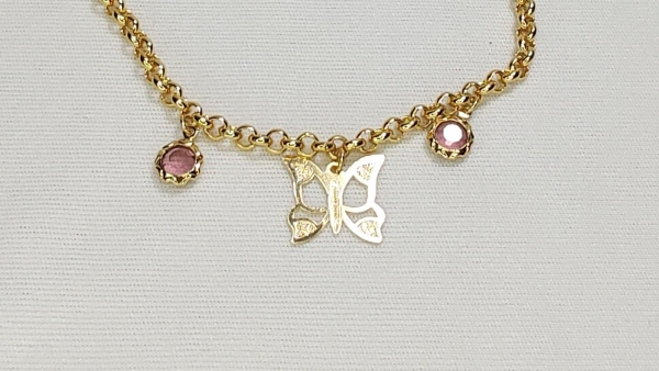 PULSEIRA BORBOLETA LAVANDA - Imagem 2